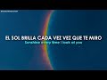 Coldplay - 🌈 (ALiEN HiTS / ALiEN RADiO) // Lyrics + Español