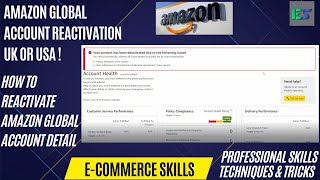 How To Reactivate Amazon Global Account | Amazon Merge Link Account Issue ? Amazon UK or USA Account