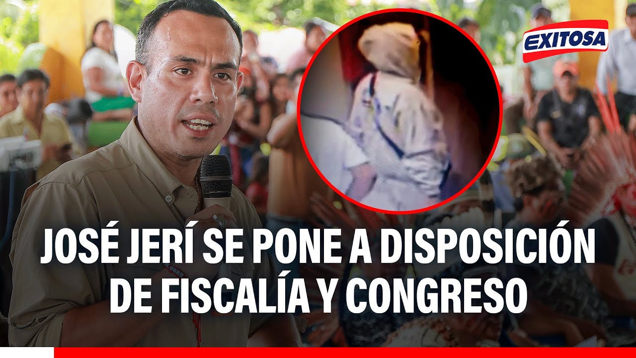 🔴🔵 José Jerí se pone a disposición para responder ante la Fiscalía y el Congreso por caso Chifagate