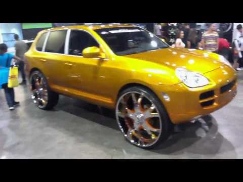 Porsche cayenne on 30s Asanti AF-143