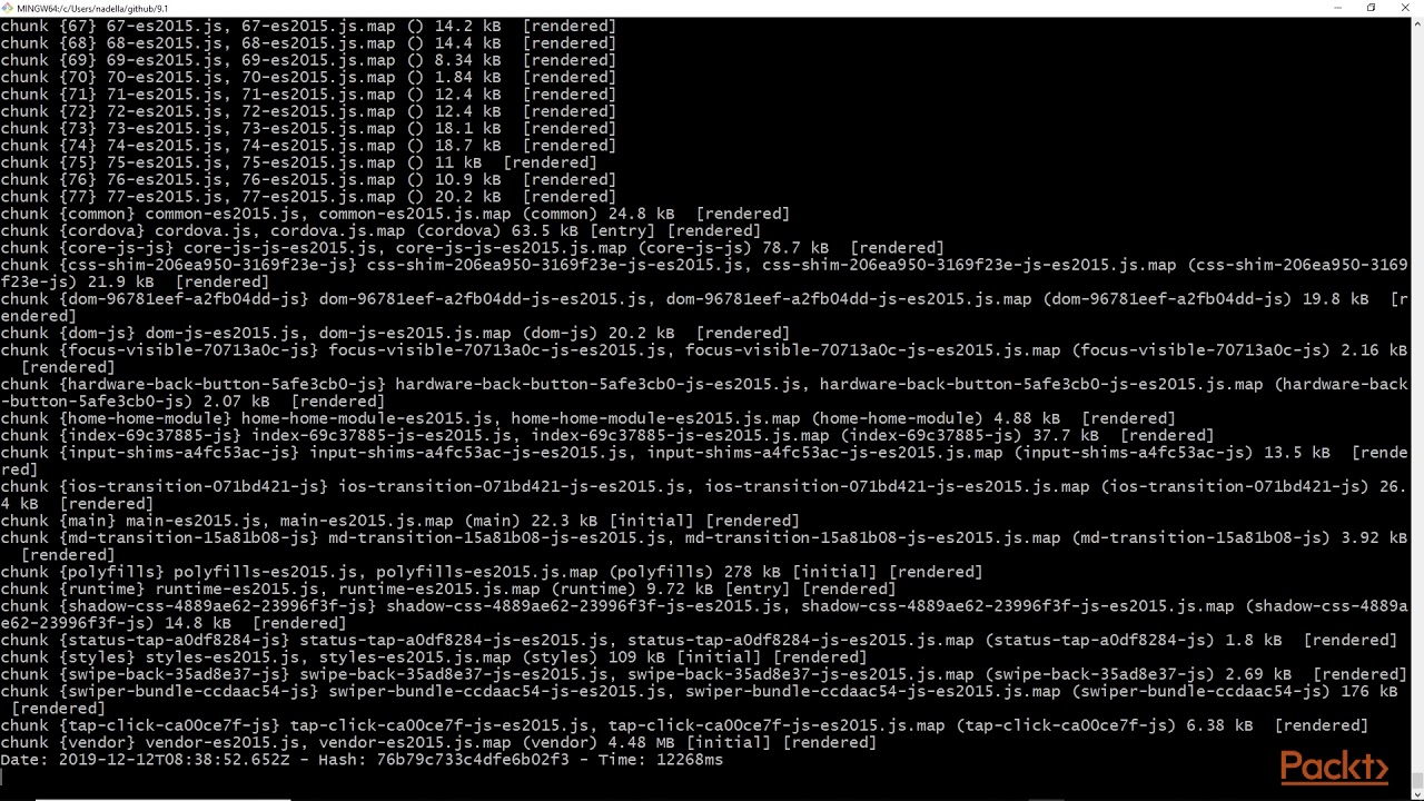 Ionic Framework:Tip Trick & Techniques:How to Protect Your Ionic 4 Code-Published Apps |packtpub.com