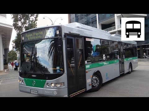 Mercedes-Benz OC500LE CNG (12.3m) - Transperth Bus Service 160 (Part One)
