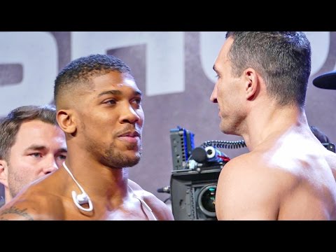 Wladimir Klitscko vs. Anthony Joshua Final Betting Odds
