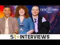 Star Trek Discovery S Wilson Cruz Mary Wiseman Blu Del Barrio On Their Season 5 Journeys