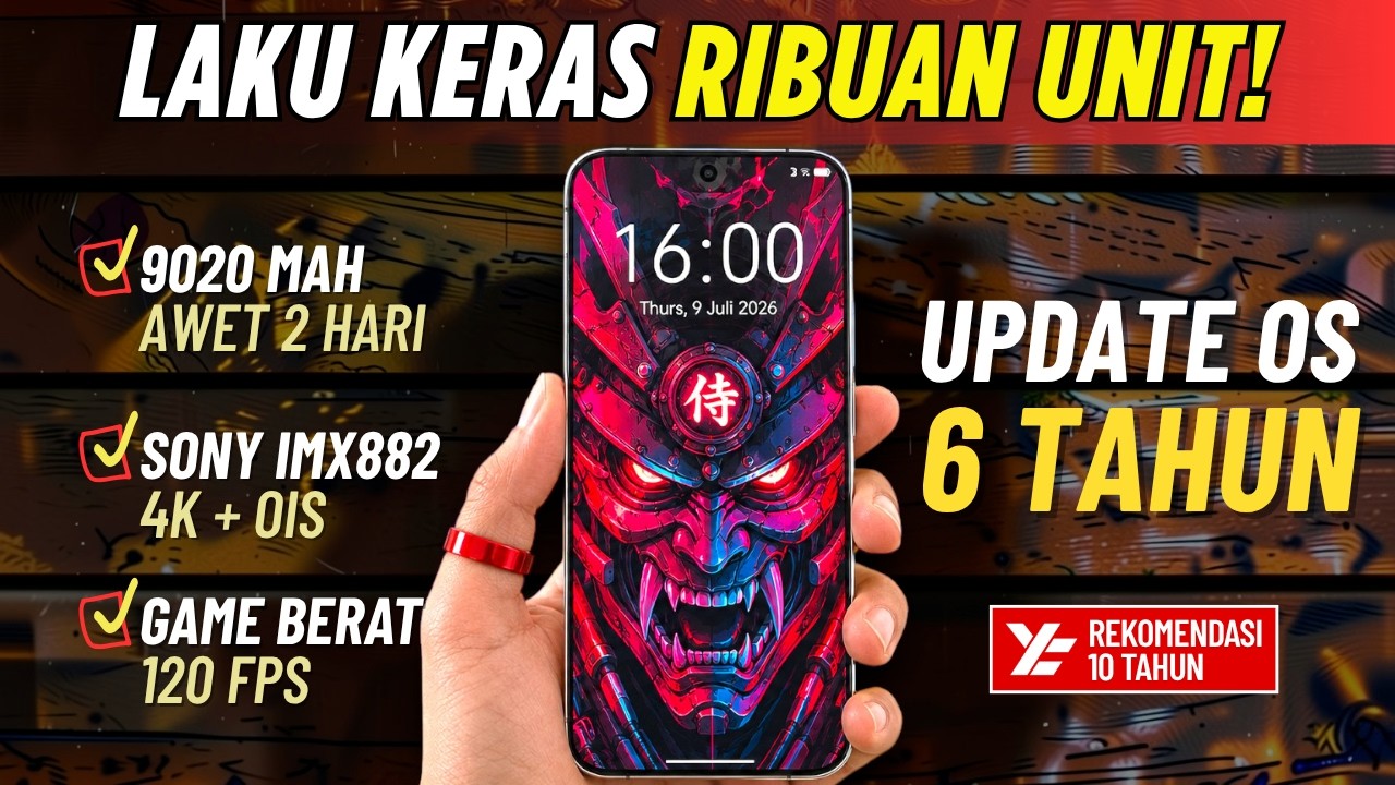 Kenapa Ribuan Orang Beli Ini⁉️ 5 HP PALING LAKU KERAS JULI 2026