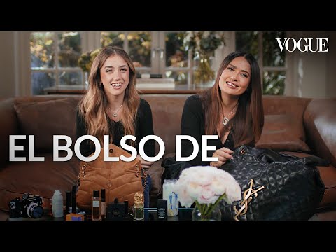 Salma Hayek y su hija Valentina Paloma cuentan qué llevan en su bolso |Vogue México y Latinoamérica