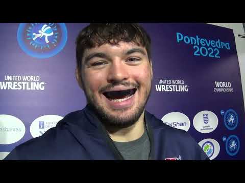 Tony Cassioppi (USA), 125 kg MFS bronze medalist at 2022 U23 World Championships