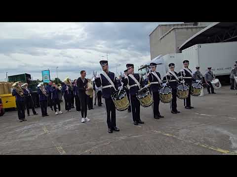 Backstage fun at the Belfast International Tattoo 2025