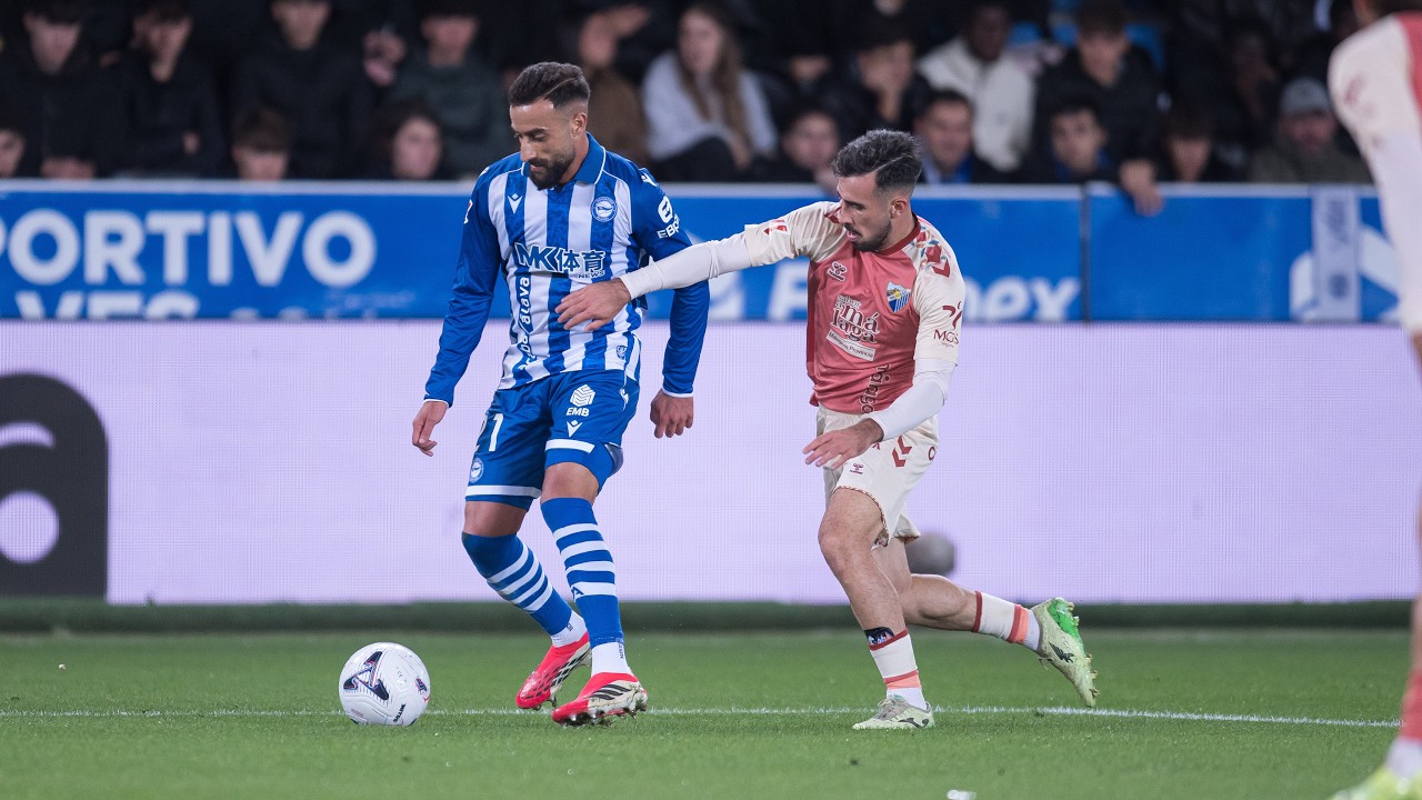 Deportivo Alavés 1 - 1 Málaga CF highlights