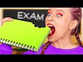 FUNNY WAYS SNEAKING FOOD INTO CLASS Back To School Supplies By 123 GO SCHOOL
