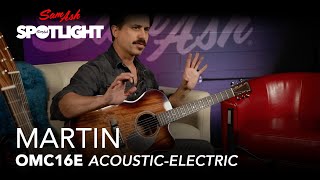 Video thumbnail for Martin OMC 16E | feat. Corey Congilio by Sam Ash Music