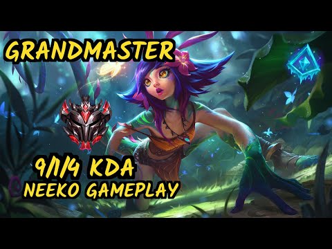 TrAce (NEEKO) vs CAMILLE - 9/1/4 KDA TOP GAMEPLAY - KR Ranked GRANDMASTER