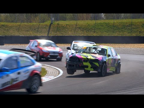 HALK, BMW E36RX Evo V - 411 - FIA CEZ Rallycross 2025 - Słomczyn 12-13.04.2025