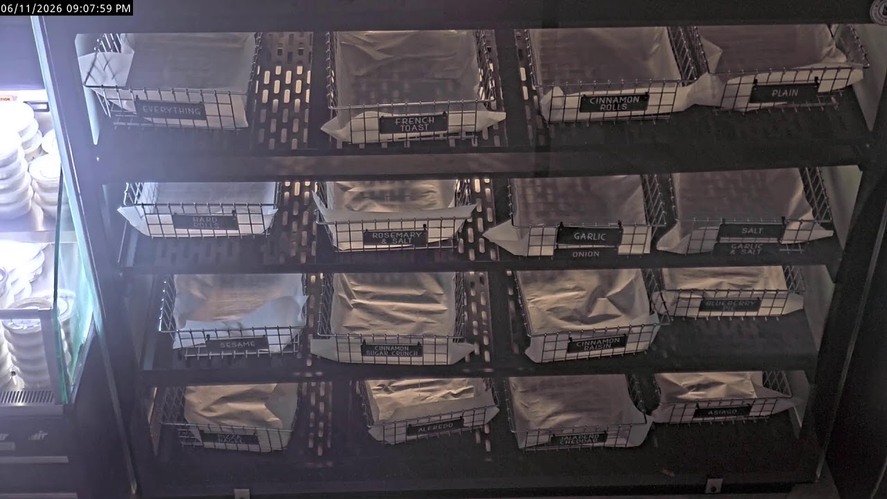 Live webcam view of Dan's Bagels BagelCam, Fort Worth