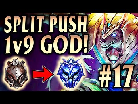 Here's Why Nasus is The Split Push God! Iron IV to Diamond Episode #17 - League of Legends S10