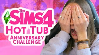20 hot tub woohoos in 20 minutes! Sims 4 Anniversary Challenge