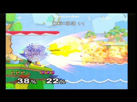 Christmas Carnage '16 - Baxon (Falco, Falcon) vs Leck (Falco) Melee Winners Semis