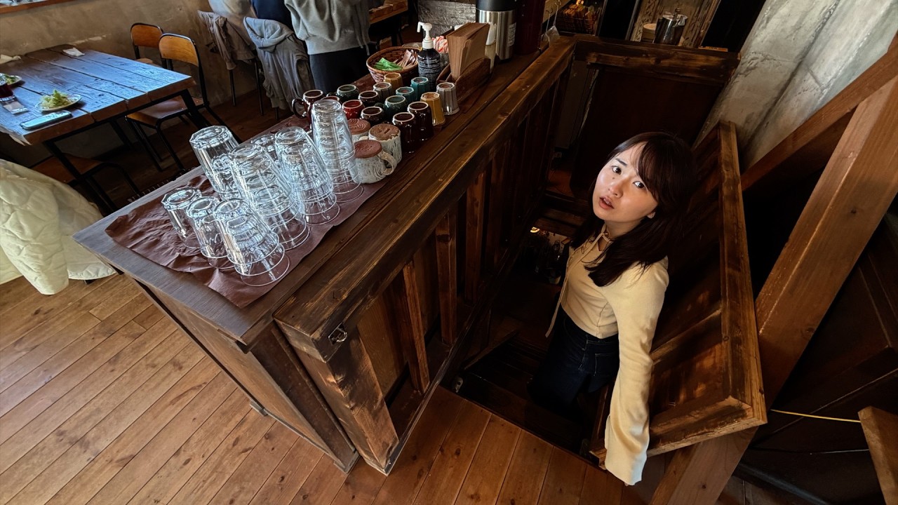 【まるでジブリ】謎の地下室があるカフェに連行されました