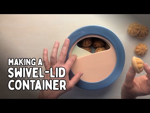 I Made a Pottery Lid that Rotates Open. Let Me Show You How.
