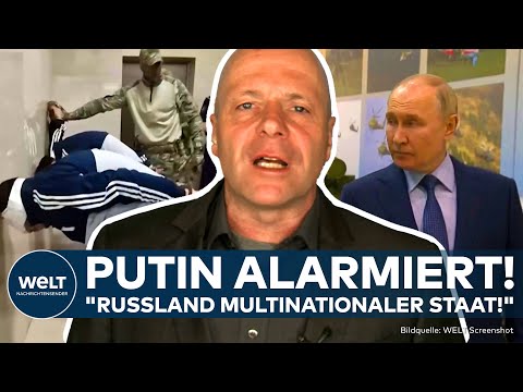 TERROR IN MOSKAU: Putin gegen Rassismus! "Ende der russischen Föderation!"