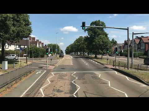 Full Route Visual | Arriva Leicester 50 - Narborough to Leicester | 4209 (FJ58 KXG)