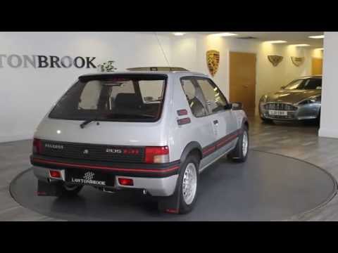 Peugot 205 GTI   Silver with Red/Black   Lawton Brook