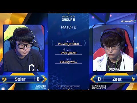 [2020 GSL S3] Ro.16 Group B Match2 Solar vs Zest