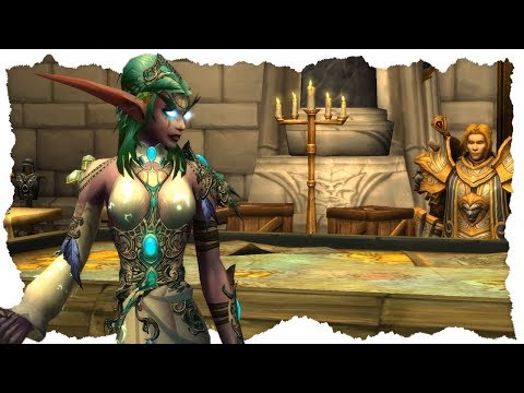 Tyrande & Anduin Cutscene | Darkshore Warfront Patch 8.1