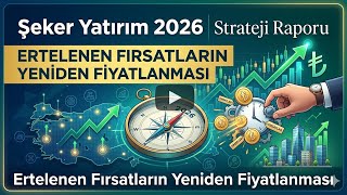 Şeker Yatırım 2026 Strateji Raporu: Ertelenen Fırsatların Yeniden Fiyatlanması