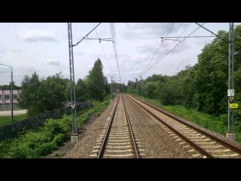 Odcinek Gliwice - Katowice [modernizacja Chorzów Batory - Katowice] z tyłu TLK Sztygar