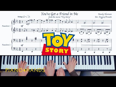 "You've Got a Friend in Me" for piano duet