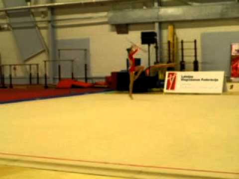 Jelizaveta Gamalejeva hoop Q Latvian Championship 2010