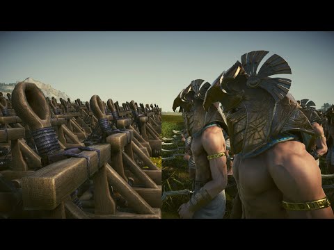 10 000 CATAPULT vs 1 MILLION EGYPTIAN WARRIOR UEBS 2 Ultimate Epic Battle Simulator 2