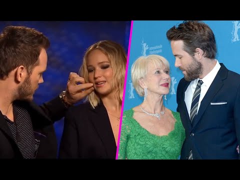 Celebrities Flirt with their Celebrities Crush in Public