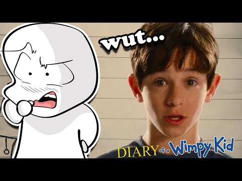 Diary of a Wimpy Kid was the weirdest movie...