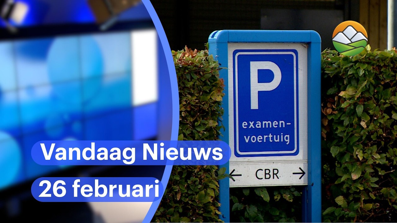 Vandaag Nieuws: rijexamens in toekomst niet meer in Maastricht