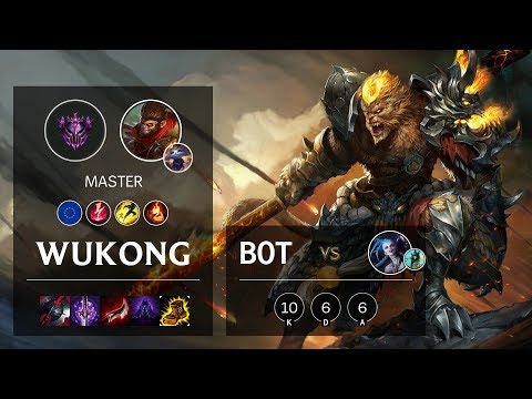 Wukong Bot vs Jinx - EUW Master Patch 10.5