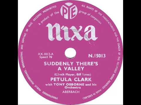 UK New Entry 1955 (135) Petula Clark - Suddenly There's A Valley