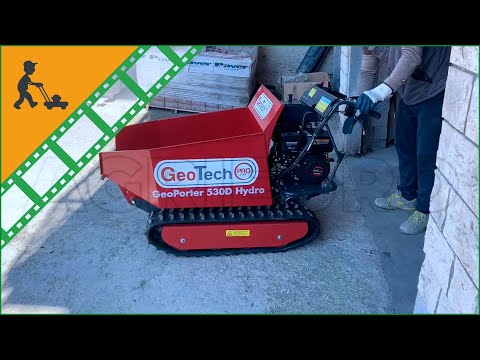 Brouette à moteur GeoPorter 530D Hydro  - Exemple de fonctionnement