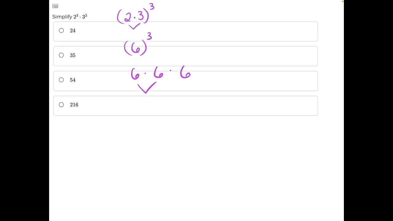 Numerical Base Exponents, Solution 6