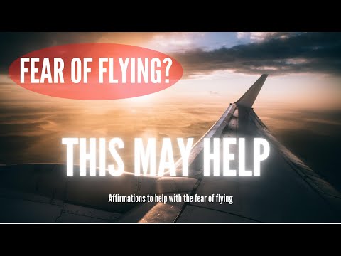 Affirmations to help with FEAR of FLYING - with THETA BRAINWAVES