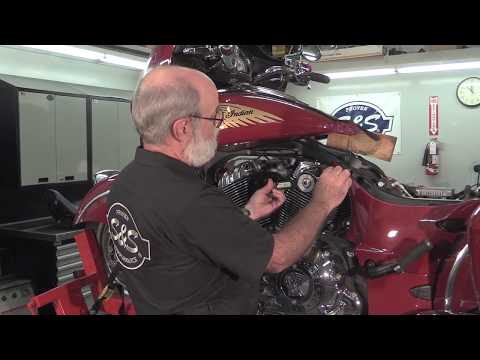 S&S Cycle Installation -S&S air cleaner for Indian® Thunderstroke 111® engines