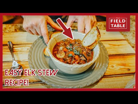 Easy Elk Recipe! Elk Bourguignon (Elk Stew)
