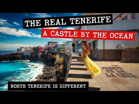 Puerto de la Cruz Walking Tour 4K 🌴 Punta Brava, Loro Parque & Castillo San Felipe Walk Tour