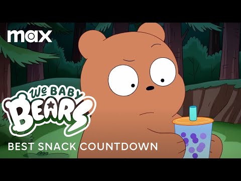 10 Best Snacks Countdown ﻿| ﻿We Baby Bears | Max Family