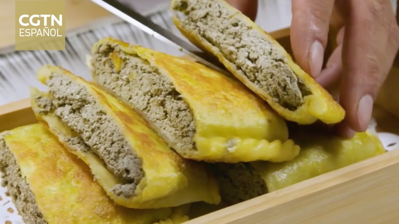 Saboreando China: Los platos de verduras silvestres & El arroz con ganso