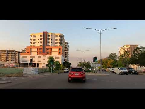 DARWIN CITY Australia [2022] 4K Driving - Northern Territory - 4K Cinematics Drive of Darwin CBD NT