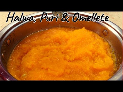 Tasty Easy Breakfast Recipes | Bread Egg Omelette, Halwa & Puri | Nashte Ki Recipe