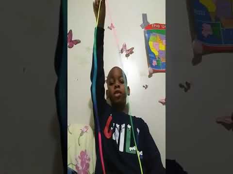 How to make a drum and a spider with string