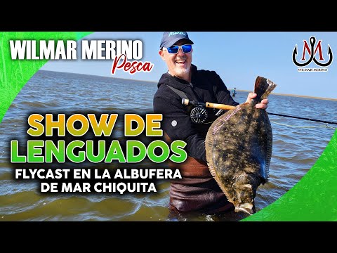 Lenguados en Fly Cast en Mar Chiquita | Técnica, Acción y Capturas en la Albufera